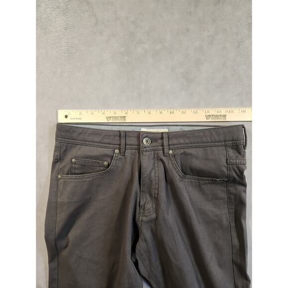 Ballin Crescent Pants Mens Size 30x28 Gray Modern Fit Chino Casual Comfort Golf - Picture 6 of 10